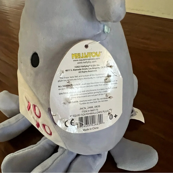 NWT Squishmallows Stacy the Squid 8” - Picture 5 of 8